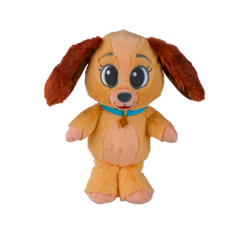  - lady the dog - plush flopsie brown 25 cm 